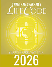 Load image into Gallery viewer, 2026 LifeCode # 3 VISHNU Yearly Forecast Guidebook Swami Ram Charran LIFE CODE (Printed)