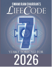 Load image into Gallery viewer, 2026 LifeCode # 7 SHIVA Yearly Forecast Guidebook Swami Ram Charran LIFE CODE (Printed)
