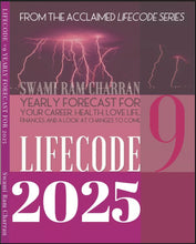 Load image into Gallery viewer, 2025 LifeCode # 9 INDRA Yearly Forecast Guidebook Swami Ram Charran LIFE CODE (Printed)