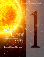 Load image into Gallery viewer, 2024 LifeCode # 1 BRAHMA Yearly Forecast Guidebook Swami Ram Charran Life Code (Printed)
