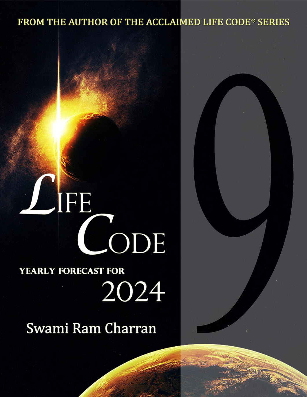 2024 LifeCode # 9 Ebook INDRA Yearly Forecast Guidebook Swami Ram Charran LIFE CODE (Digital Download Only-NON REFUNDABLE)