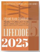 Load image into Gallery viewer, 2025 LifeCode # 5 NARAYAN Yearly Forecast Guidebook Swami Ram Charran LIFE CODE (Printed)
