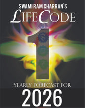 Load image into Gallery viewer, 2026 LifeCode # 1 BRAHMA Yearly Forecast Guidebook Swami Ram Charran Life Code (Printed)
