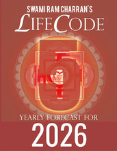 Load image into Gallery viewer, 2026 LifeCode # 5 NARAYAN Yearly Forecast Guidebook Swami Ram Charran LIFE CODE (Printed)
