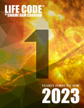 Load image into Gallery viewer, 2023 LifeCode # 1 BRAHMA Yearly Forecast Guidebook Swami Ram Charran Life Code (Printed)
