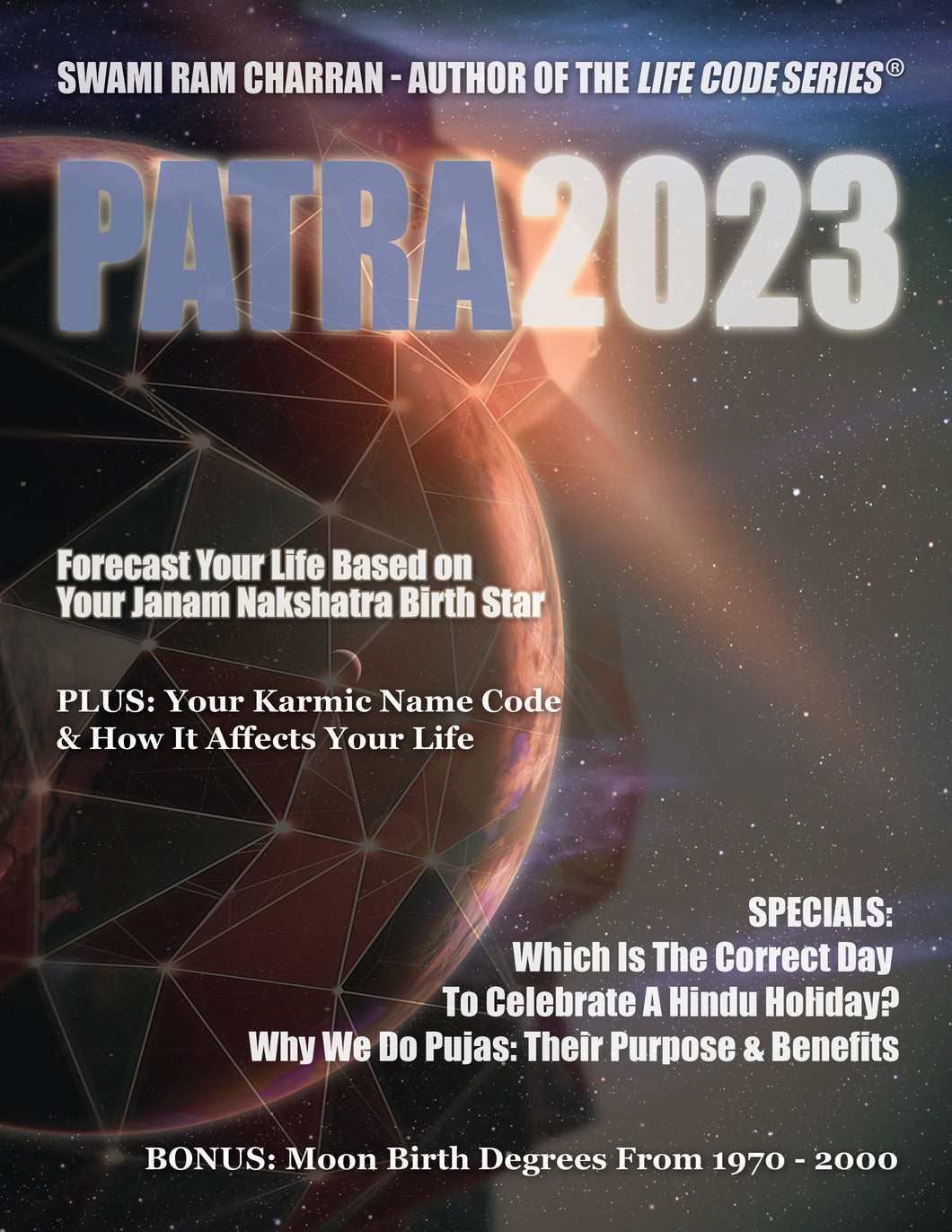 Patra 2023 Ebook Hindu Calendar Jyotish Panchang by Swami Ram Charran (Digital Only)